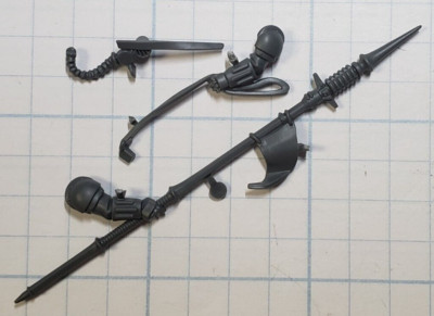 40k Astra Militarum Bits Krieg Death Riders Trooper Frag Lance w Bridle ...