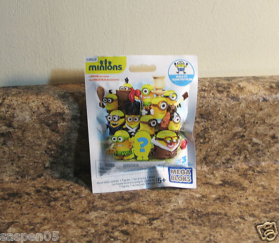 MEGA BLOKS Minions Movie Series Mystery Figure Pack NEW Sealed - Main Image