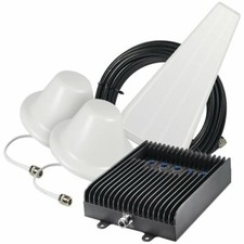 Surecall Fusion5S 5-Band 4G LTE Data and Voice Signal Booster Kit - 2 Dome/Yagi