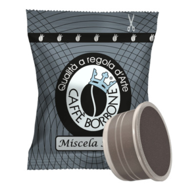CAFFÈ BORBONE - MISCELA NERA - Box 50 ESPRESSO POINT KOMPATIBLE KAPSELN 7g