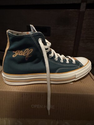 Converse By You Golf Wang x Chuck 70 High Top Green Mens Size 8.5 A04325c New