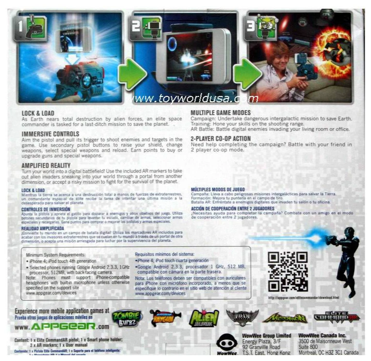 Appgear Elite Commandar Mobile Application Game Iphone, Ipod Touch, & Android - Image 2 of 3