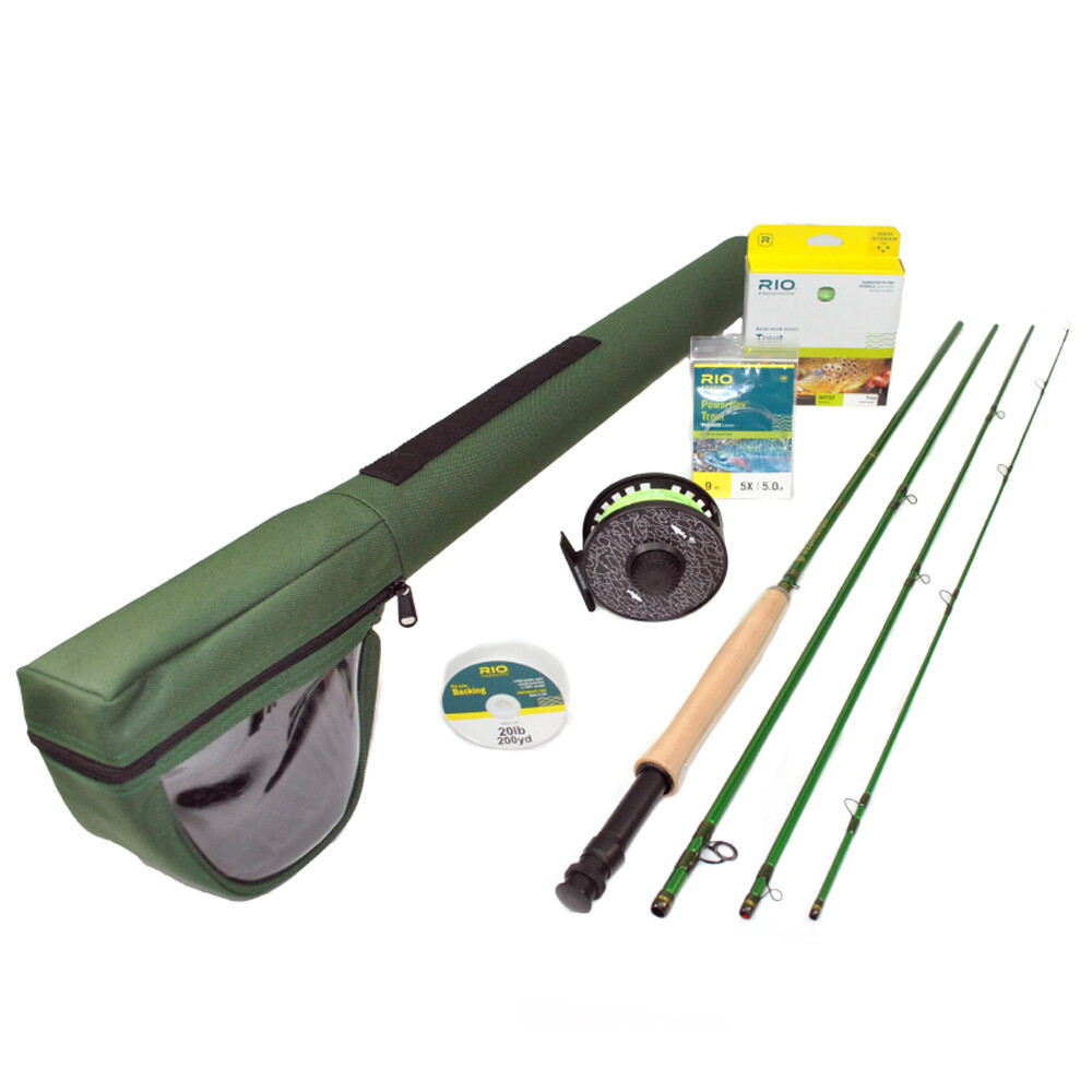 Redington Vice 590-4 Fly Rod Outfit w/ i.D Reel : 5wt 9'0"