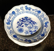 Hutschenreuther Zwiebelmuster, Suppenteller 23 cm, wie Neu