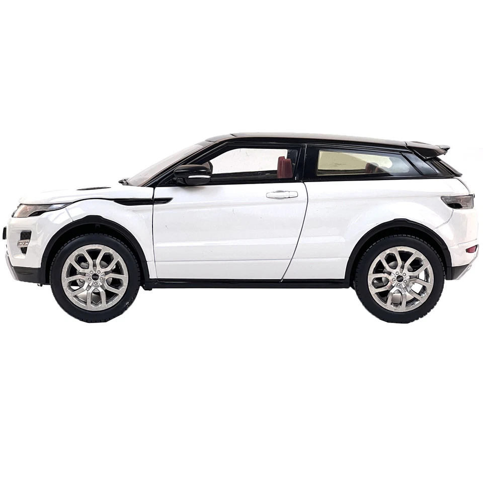 1:18 Scale GT Auto Range Rover Evoque White Diecast Car Model For Friends - Image 2 of 4