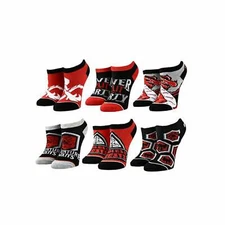 Bioworld Dungeons And Dragons Classic Six Pairs Ankle Socks NEW IN STOCK