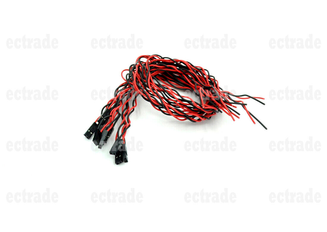 HENG LONG Led wires Dupont plug 40cm TK-6.0/S 6.1 2.4Ghz 1/16 RC Tank part x 10