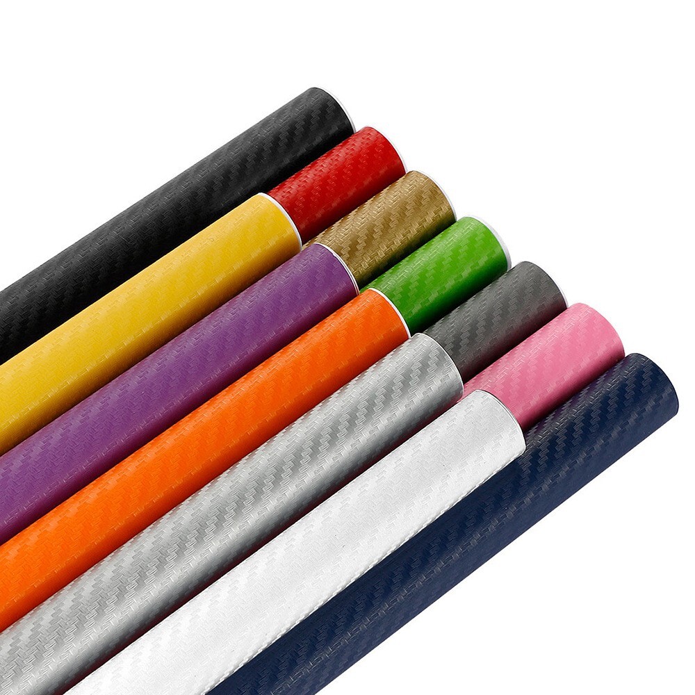 Carbon Fiber Vinyl Sheets – 2 Pieces 11″ X 5″ – U-Cut For Chevy Bowtie Emblems