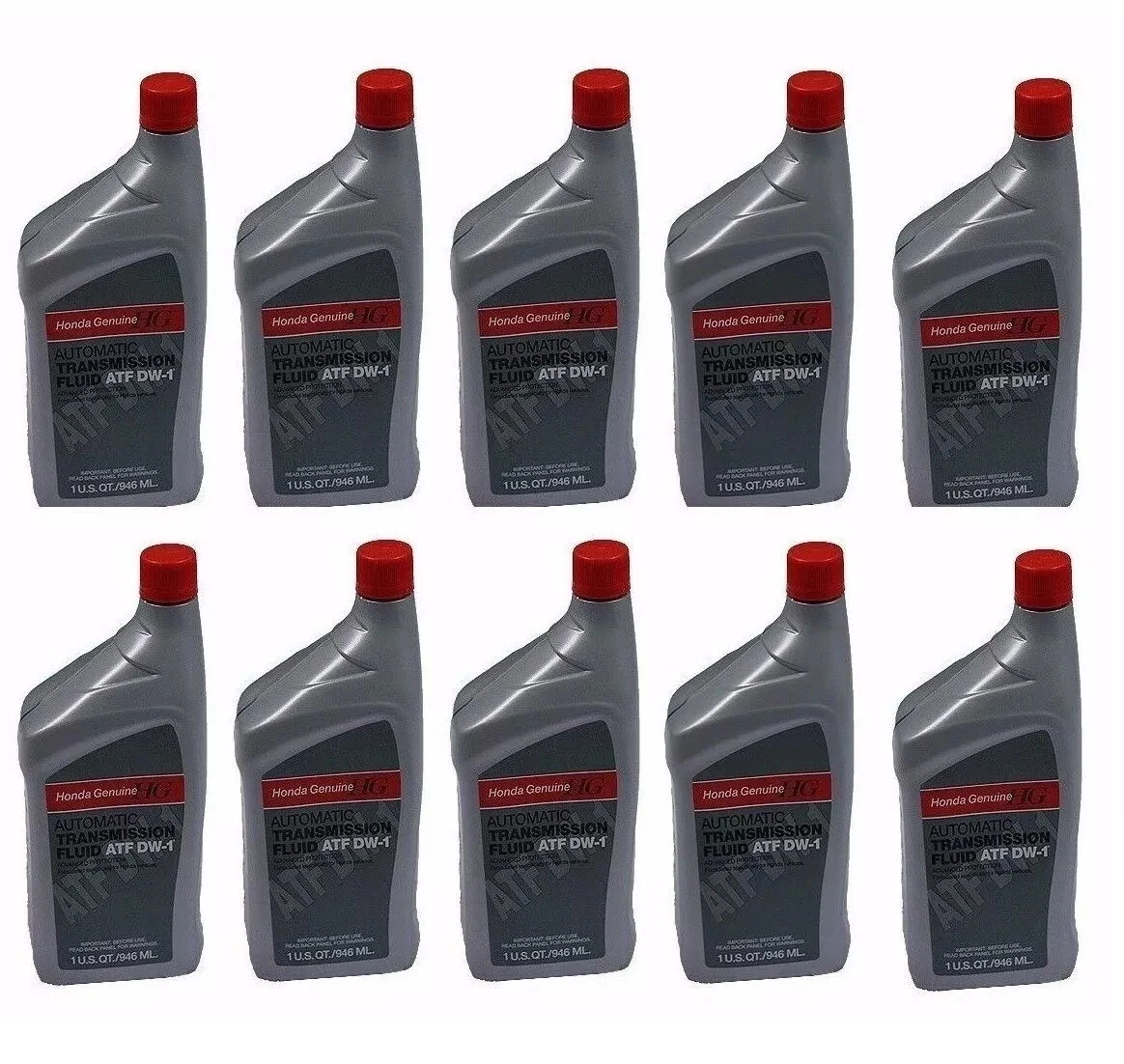 10 Quarts GENUINE HONDA Automatic Transmission oil Fluid ATF DW1 For Acura Honda