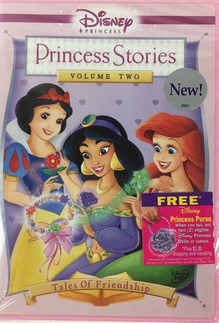 Disney Princess Stories Vol 2 Tales of Friendship DVD BRAND NEW FACTORY ...