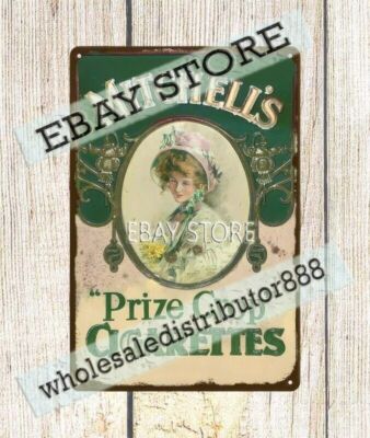 MITCHELL'S PRIZE CROP CIGARETTES TOBACCO metal tin sign garden  reproductions