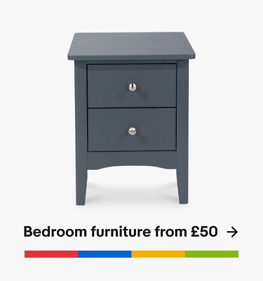Bedroom furniture from £50