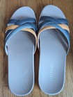 Vionic Dava Leather Slip on Multicolored Strappy Sandals US 9.5 — photo 2
