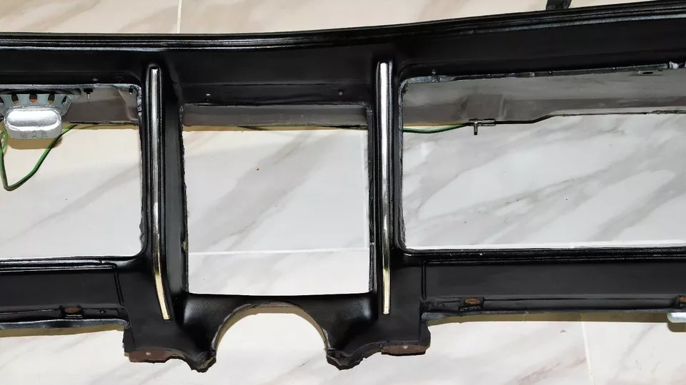 Oldsmobile Toronado 1971 1972 1973 tablero OEM - NEGRO Foto 4 de 4