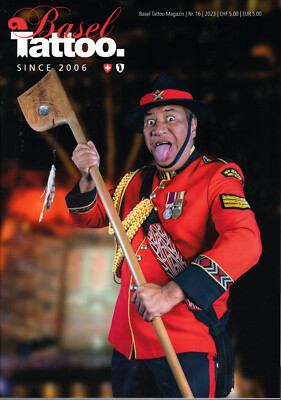 Basel Tattoo Magazin 2023 Nr 16