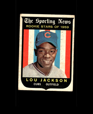 1959 Topps 130 Lou Jackson RS RC VG #D1,399065