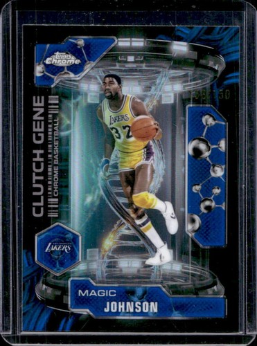 2025 Topps Chrome Magic Johnson Refractors Blue (RAW)