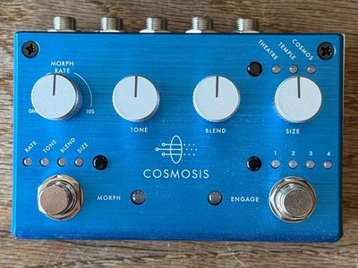 Pigtronix Cosmosis Stereo Morphing Reverb Pedal - Open Box, Mint, Free Shipping