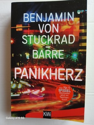 Panikherz  von Benjamin von Stuckrad Barre