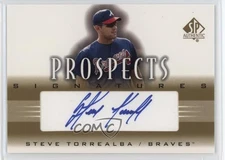 2002 SP Authentic Prospects Signatures Steve Torrealba #P-ST Auto 3y4