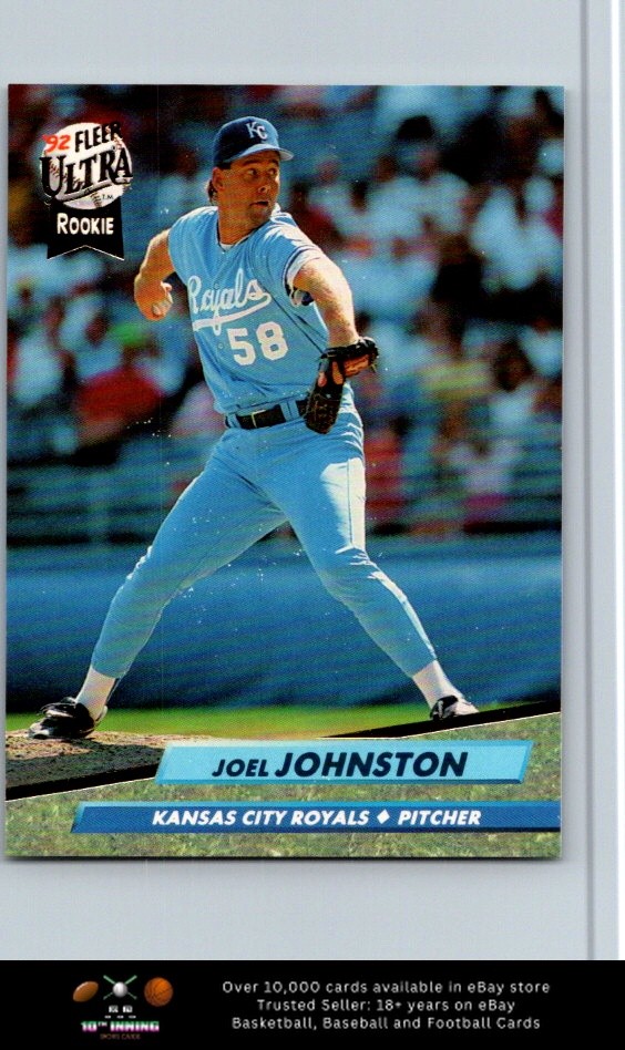 1992 Ultra BASEBALL #72 Joel Johnston
