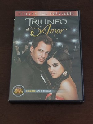 Triunfo Del Amor (DVD, 2010) 3-Disc Set Telenovelas Populares Televisa Rare