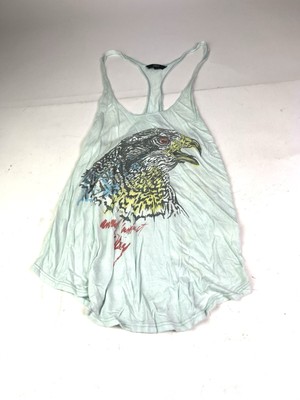RARE Obey Has a Posse Rocker Loose Tank Eagle Women's Size S
