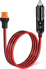 Xt60I Car Charge Cable 12AWG 20Amp,12V 24V Cigarette Lighter Plug to Xt60I Cord 