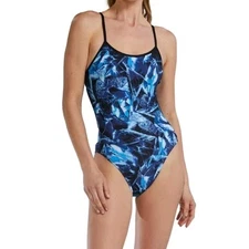 TYR DuraFast Elite Blue Ice 1pc Swimsuit Size Small Size 30 - $75