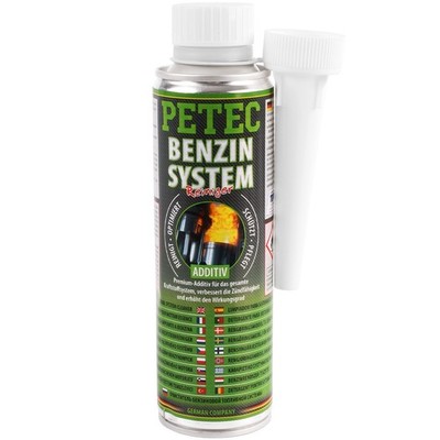 PETEC BENZINSYSTEM REINIGER KRAFTSTOFF ADDITIV 300 ml BENZIN SYSTEM ZUSATZ