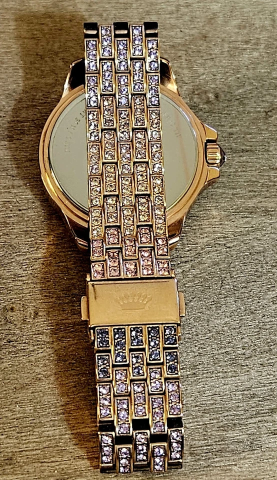 Reloj Pulsera Juicy Couture Stella Swarovski Arco Iris Cristales Ombre Y2K Mujer Foto 4 de 4