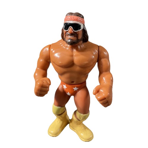 Vintage 1990 Hasbro Titan Sports WWF Macho Man Ran...