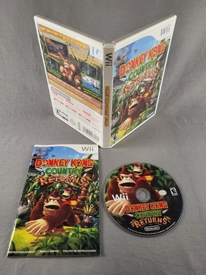 Donkey Kong Country Returns, Wii, Complete, Authentic!