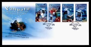 DR WHO 2004 VANUATU FDC UNDERWATER POST OFFICE 220 R82356