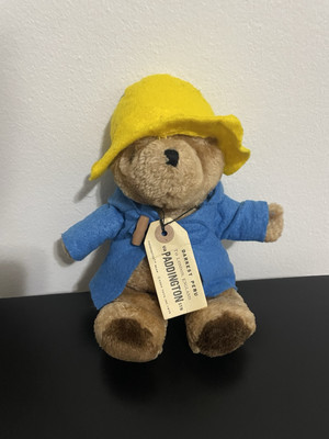 Vintage 10'' Paddington Bear Plush Teddy Bear - 1975 Eden Toys Made In England