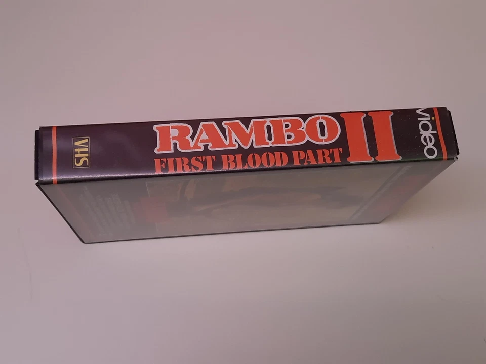 Rambo 2. Teil II Der Auftrag 1985 Uncut VHS German PAL Selene Video Stallone - Bild 3 von 4