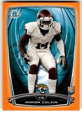 2014 Bowman Aaron Colvin Rookies Orange #/299 Rookie #96