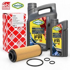 6L YACCO 5W40 FR Motoröl + FEBI Ölfilter für Mercedes-Benz M271 W204 W212 R172 6L YACCO 5W40 FR Motoröl + FEBI Ölfilter für Mercedes-Benz M271 W204 W212 R172