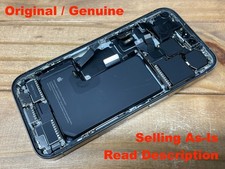 iPhone 15 Pro - Back Housing Frame Replacement w/ Small Parts - Natural Titanium