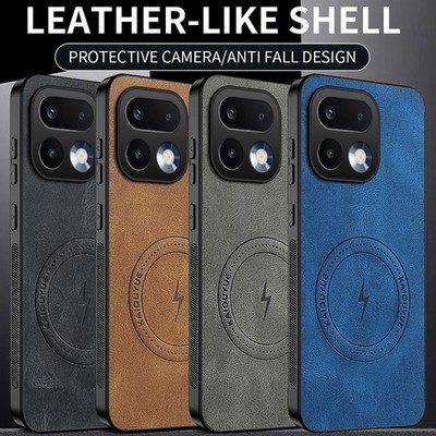 For Realme 16 Pro, Luxury Retro Leather Shockproof Phone Case Hybrid Armor Cover