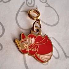 Flora Sleeping Beauty Good Fairies Disney Princess Clip on Add a Charm Vintage