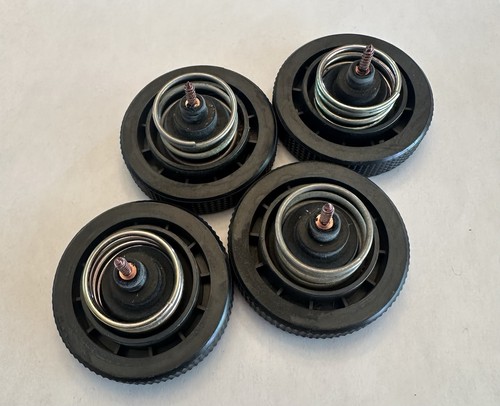 4x OEM Technics SL-D2 Turntable Feet | Includes Hardware | SL-D3, SL-Q2, SL-Q3