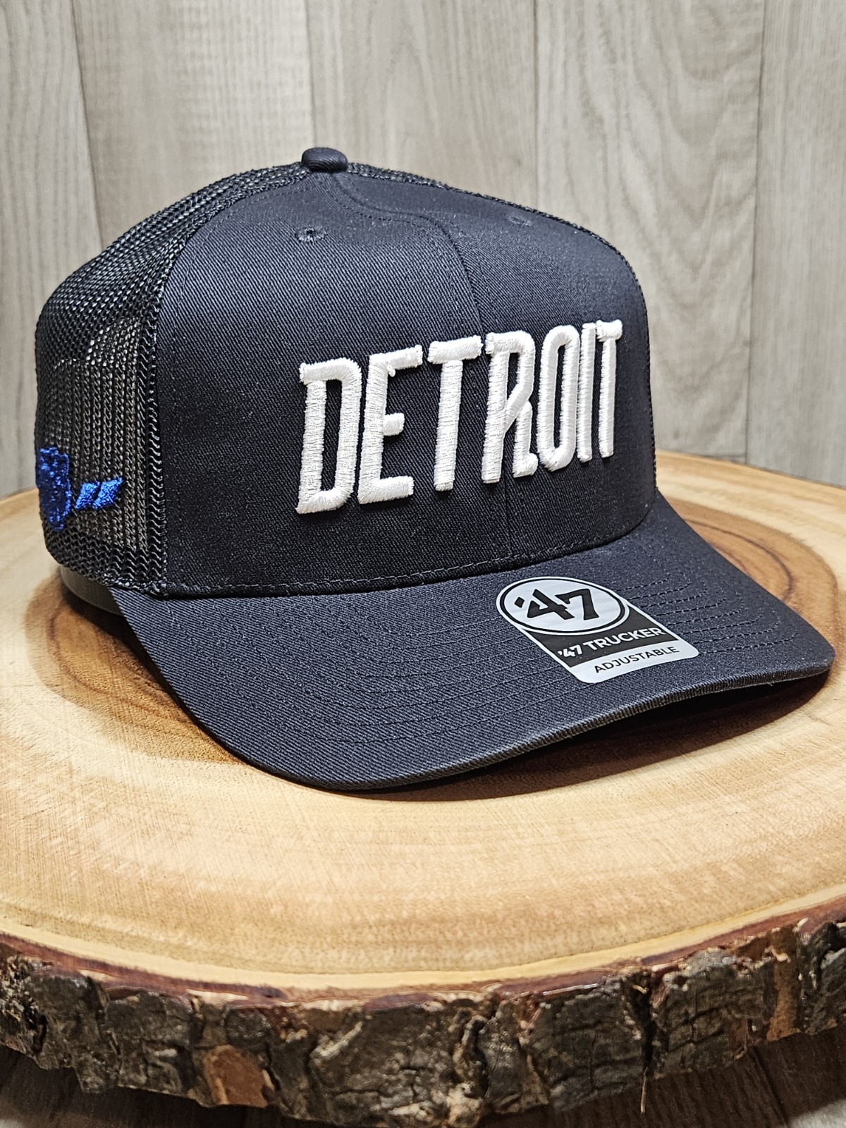 Detroit Tigers City Connect 47 Brand Trucker Snapback Adjustable Hat Cap MLB