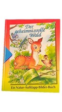 Der geheimnisvolle Wald Aufklapp-Bilderbuch Kinder Sachbuch Natur Tiere