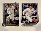 AARON JUDGE - 2025 Topps Series 1 & Bowman 2 card lot New York Yankees