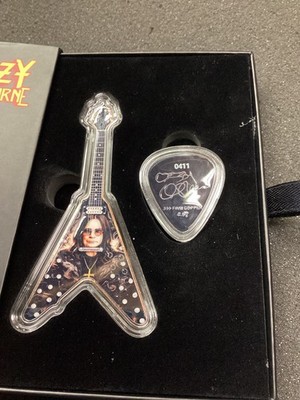 Ozzy Osborne 50 Gram/ Pick 4.6 Gr .999 Pure Copper Collectible