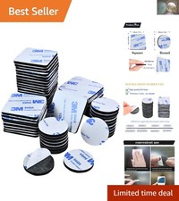 Heavy Duty Double Sided Foam Pads - 56 Pcs Waterproof Adhesive for All Surfaces
