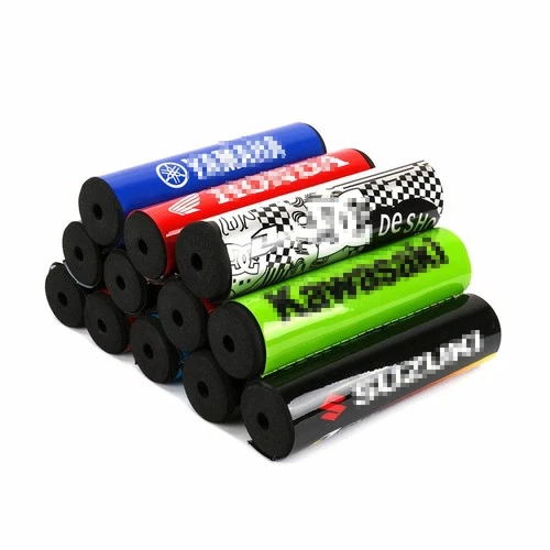 8" Handlebar Pad Round Cross Bar Cushion Protector For Motocross Dirt Bike