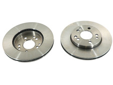 2 innenbel&uuml;ftete bel&uuml;ftete Bremsscheiben vorne 284mm f&uuml;r Mercedes R107 W124 W201