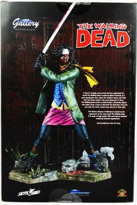 The Walking Dead (Comic Book) - Michonne - Statue PVC Diorama - Diamond Gallery - Photo 1/4